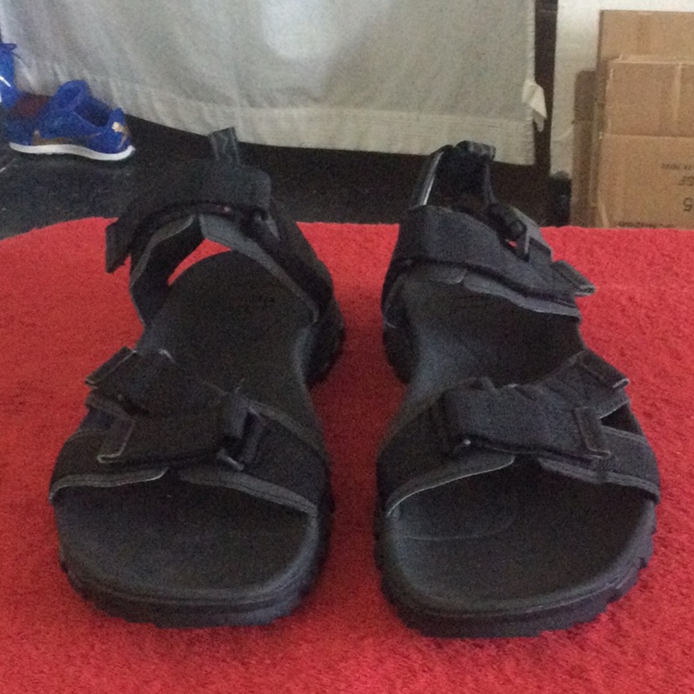 Timberland Black Men's Adjustable Strap Sport Sandals